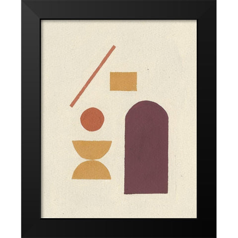 Leftovers I Black Modern Wood Framed Art Print by Hershey, Moira