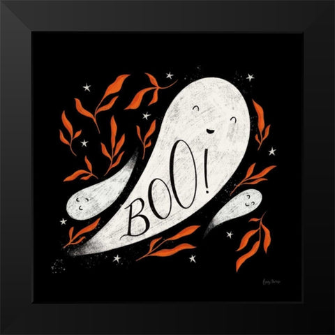 Cute Halloween III Black Modern Wood Framed Art Print by Thorns, Becky