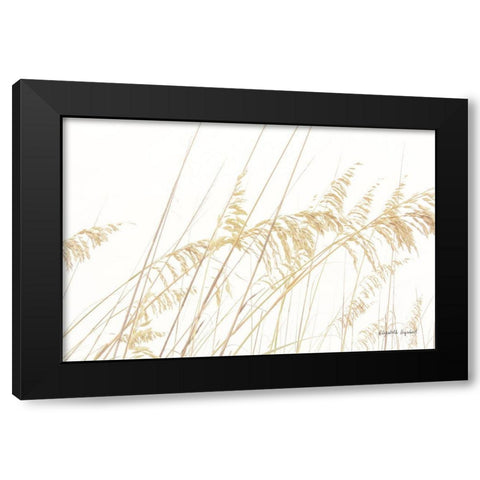 Blowing in the Wind I Black Modern Wood Framed Art Print with Double Matting by Urquhart, Elizabeth