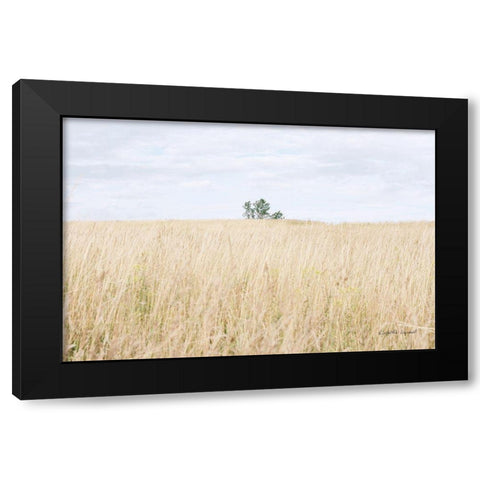 On the Edge I Black Modern Wood Framed Art Print with Double Matting by Urquhart, Elizabeth