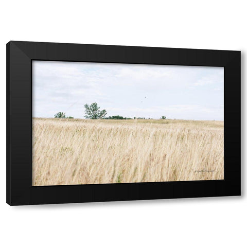 On the Edge II Black Modern Wood Framed Art Print with Double Matting by Urquhart, Elizabeth