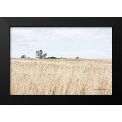 On the Edge II Black Modern Wood Framed Art Print by Urquhart, Elizabeth