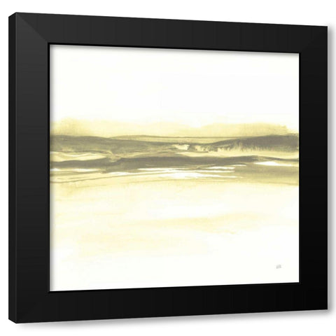 Yellow Tint Cassis I Black Modern Wood Framed Art Print by Paschke, Chris