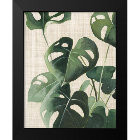 Tropical Study IV Linen Black Modern Wood Framed Art Print by Purinton, Julia
