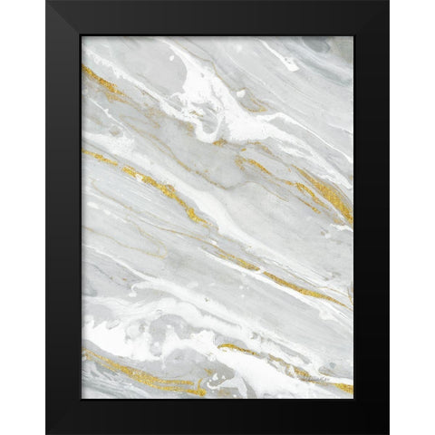 Going with the Flow III Neutral Black Modern Wood Framed Art Print by Hristova, Albena