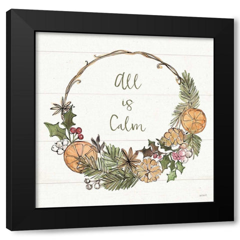 Soft Season V Black Modern Wood Framed Art Print by Tavoletti, Anne