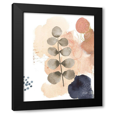 Serene Nature II Black Modern Wood Framed Art Print by Horn, Laura