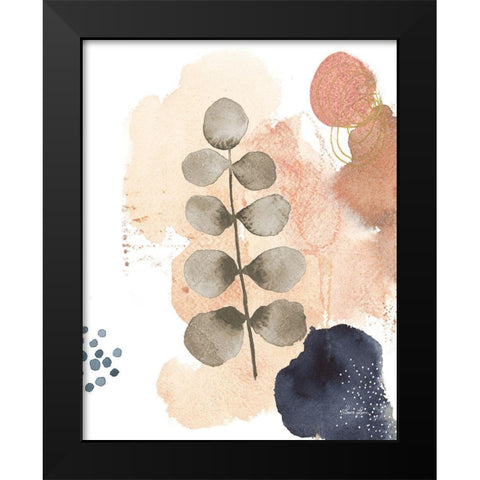 Serene Nature II Black Modern Wood Framed Art Print by Horn, Laura