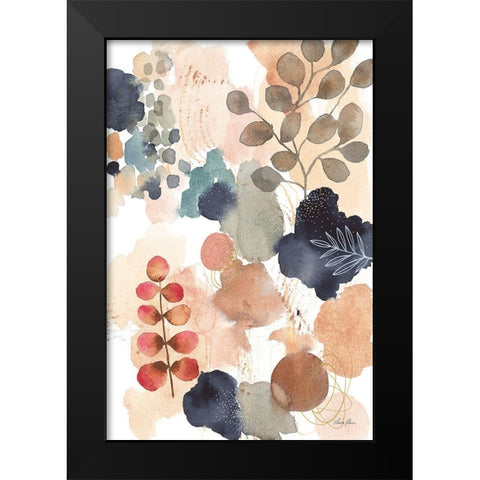 Serene Nature IV Black Modern Wood Framed Art Print by Horn, Laura