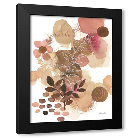 Nature Bliss I Black Modern Wood Framed Art Print by Horn, Laura