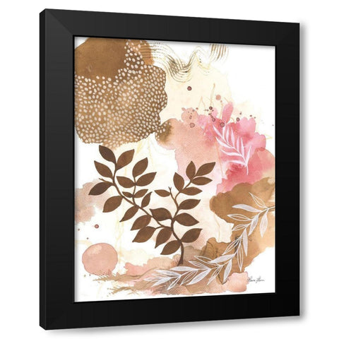 Nature Bliss II Black Modern Wood Framed Art Print by Horn, Laura