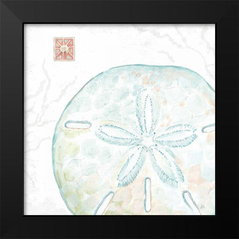 Delicate Sea IX Black Modern Wood Framed Art Print by Brissonnet, Daphne