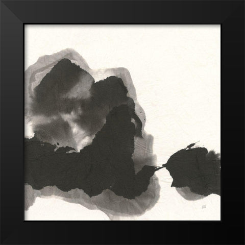 Transitions II Black Modern Wood Framed Art Print by Paschke, Chris