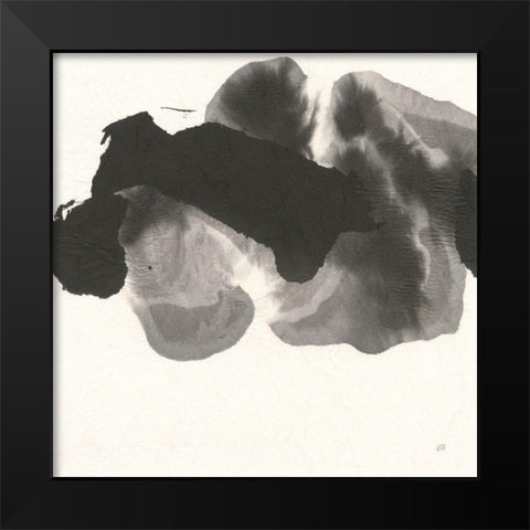 Transitions III Black Modern Wood Framed Art Print by Paschke, Chris