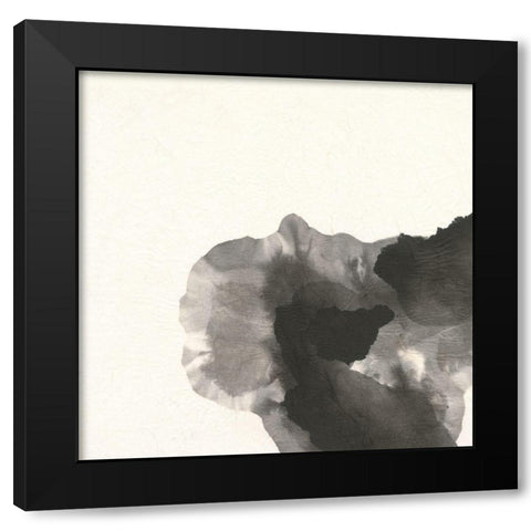 Transitions V Black Modern Wood Framed Art Print with Double Matting by Paschke, Chris