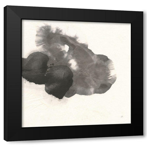 Transitions VI Black Modern Wood Framed Art Print with Double Matting by Paschke, Chris