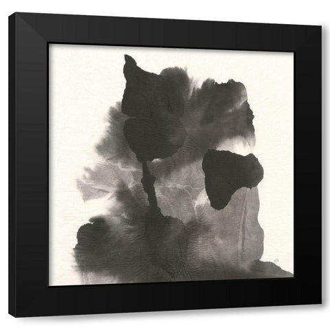 Transitions VII Black Modern Wood Framed Art Print with Double Matting by Paschke, Chris
