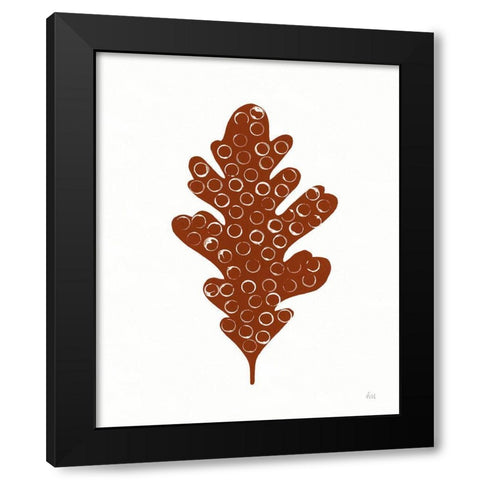 Foliage Fun I Black Modern Wood Framed Art Print by Marshall, Laura
