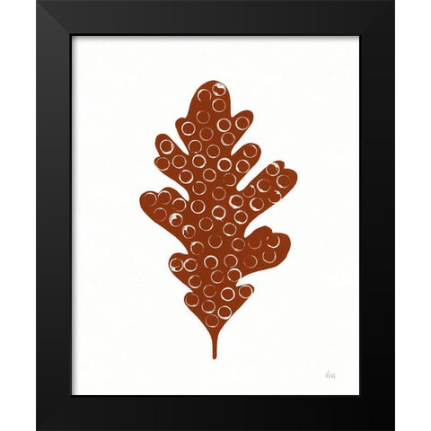 Foliage Fun I Black Modern Wood Framed Art Print by Marshall, Laura