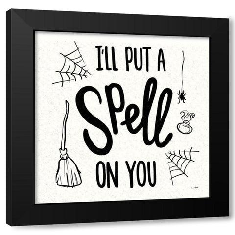 Witches Potion VI Black Modern Wood Framed Art Print by York, Leah