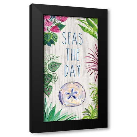 Tropical Home IX Black Modern Wood Framed Art Print by Zaman, Farida