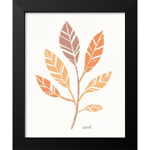 Botanical Sketches III Spice Black Modern Wood Framed Art Print by Tavoletti, Anne