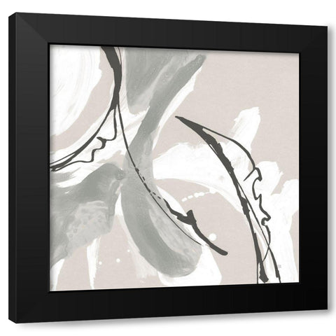 Touch of Gray VI Black Modern Wood Framed Art Print by Paschke, Chris