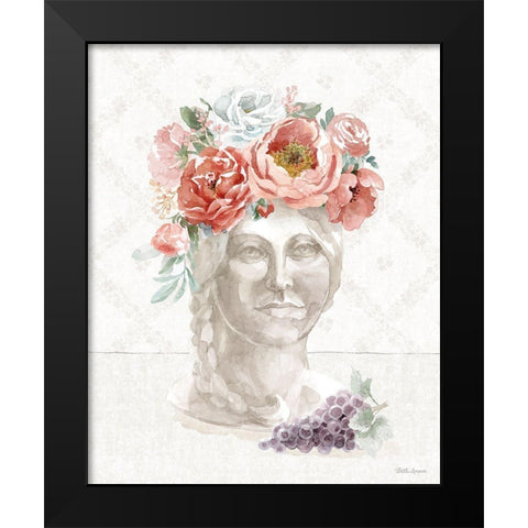 Timeless Romance V Black Modern Wood Framed Art Print by Grove, Beth