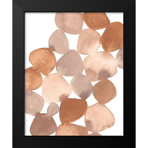 Boho Beautiful I Brown Black Modern Wood Framed Art Print by Hershey, Moira