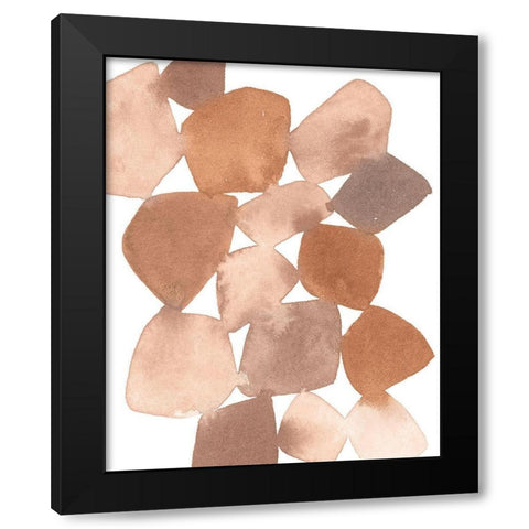 Boho Beautiful II Brown Black Modern Wood Framed Art Print with Double Matting by Hershey, Moira