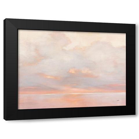 Glint on the Horizon Black Modern Wood Framed Art Print with Double Matting by Purinton, Julia