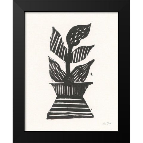 Planted IX Black Modern Wood Framed Art Print by Prahl, Courtney