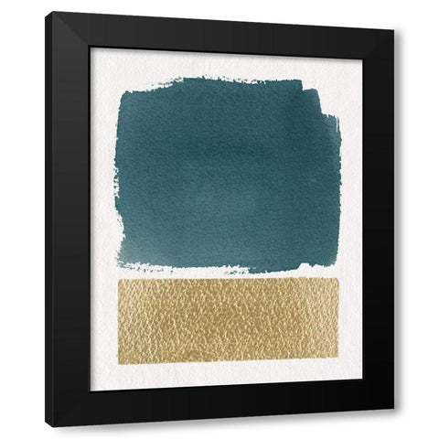 Mirror I Black Modern Wood Framed Art Print with Double Matting by Hershey, Moira
