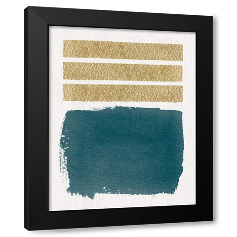 Mirror II Black Modern Wood Framed Art Print with Double Matting by Hershey, Moira