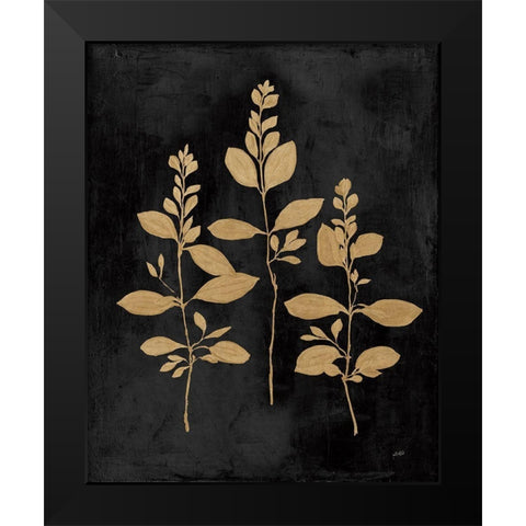 Botanical Sutdy IV GB Black Modern Wood Framed Art Print by Purinton, Julia