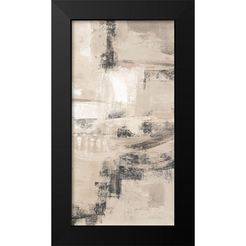 Neutral Shades III Black Modern Wood Framed Art Print by Vassileva, Silvia