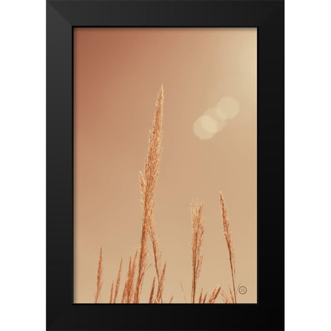 Noon Grasses I Black Modern Wood Framed Art Print by Larson, Nathan