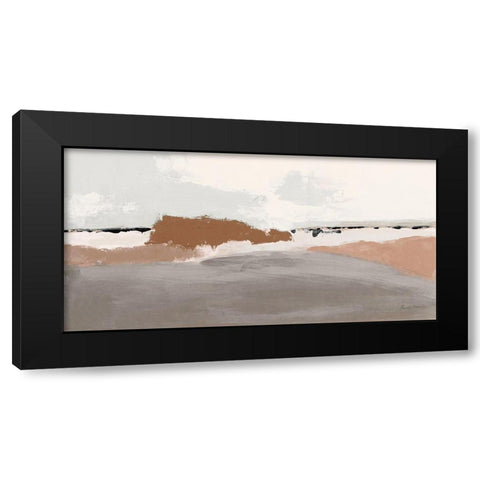 Modern Cashmere Black Modern Wood Framed Art Print by Munger, Pamela