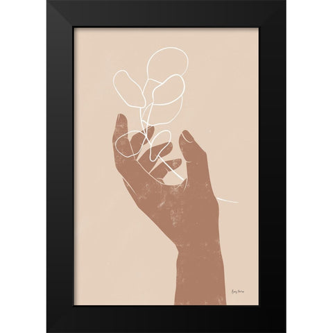 Boho Dreams I Neutral Black Modern Wood Framed Art Print by Thorns, Becky
