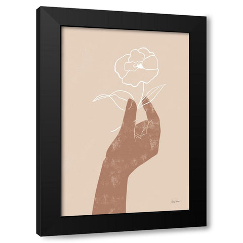 Boho Dreams II Neutral Black Modern Wood Framed Art Print with Double Matting by Thorns, Becky