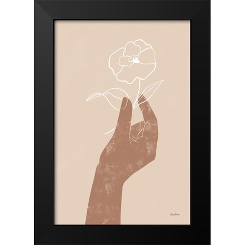 Boho Dreams II Neutral Black Modern Wood Framed Art Print by Thorns, Becky