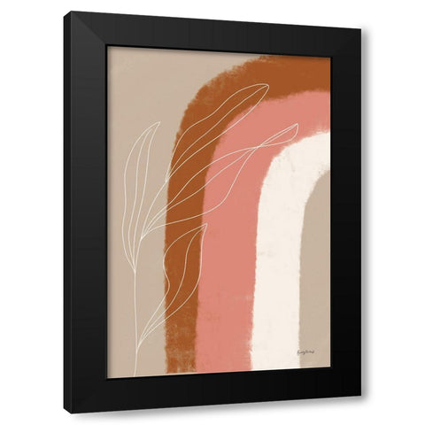 Desert Sunrise V Black Modern Wood Framed Art Print by Thorns, Becky