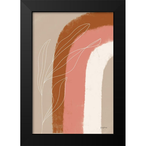 Desert Sunrise V Black Modern Wood Framed Art Print by Thorns, Becky