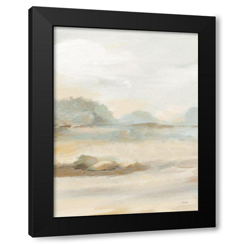 The Old Farm Landscape III Black Modern Wood Framed Art Print by Vassileva, Silvia