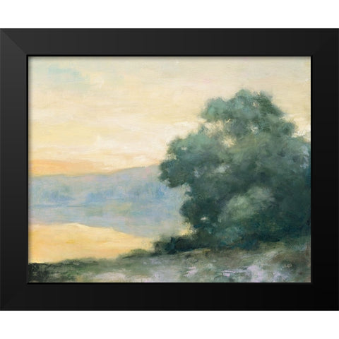 Thinking of Loire Black Modern Wood Framed Art Print by Purinton, Julia