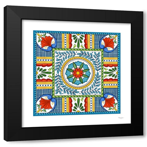 Seville I Black Modern Wood Framed Art Print by Green, Nancy