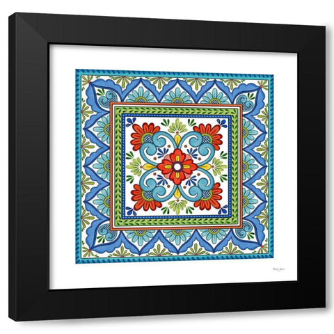 Seville III Black Modern Wood Framed Art Print by Green, Nancy
