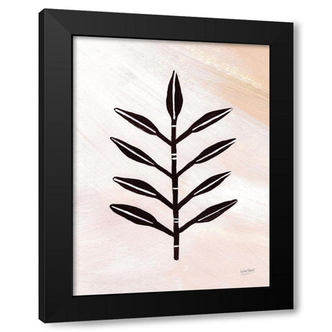 Spear Grass Black Modern Wood Framed Art Print with Double Matting by Mack, Lynn