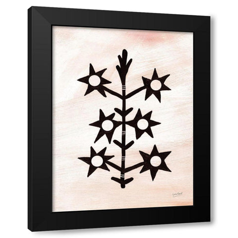 Star Grass Black Modern Wood Framed Art Print by Mack, Lynn