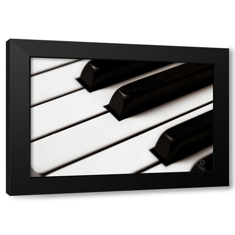 Piano Lounge IV Black Modern Wood Framed Art Print by Larson, Nathan